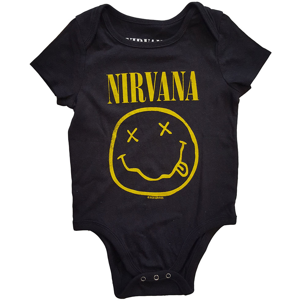 Nirvana - Yellow Smiley - Rāpulis mazuļiem