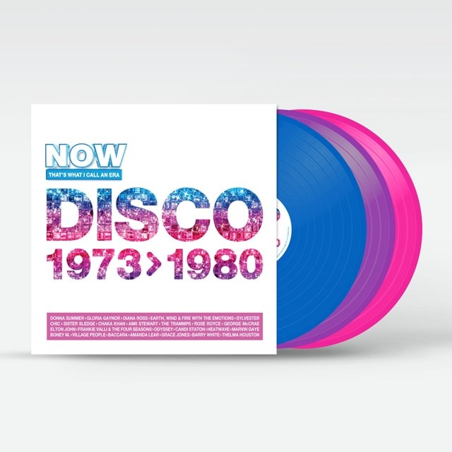 Various - Now That's What I Call An Era Disco 1973 > 1980 (Blue/Purple/Pink Vinyl)