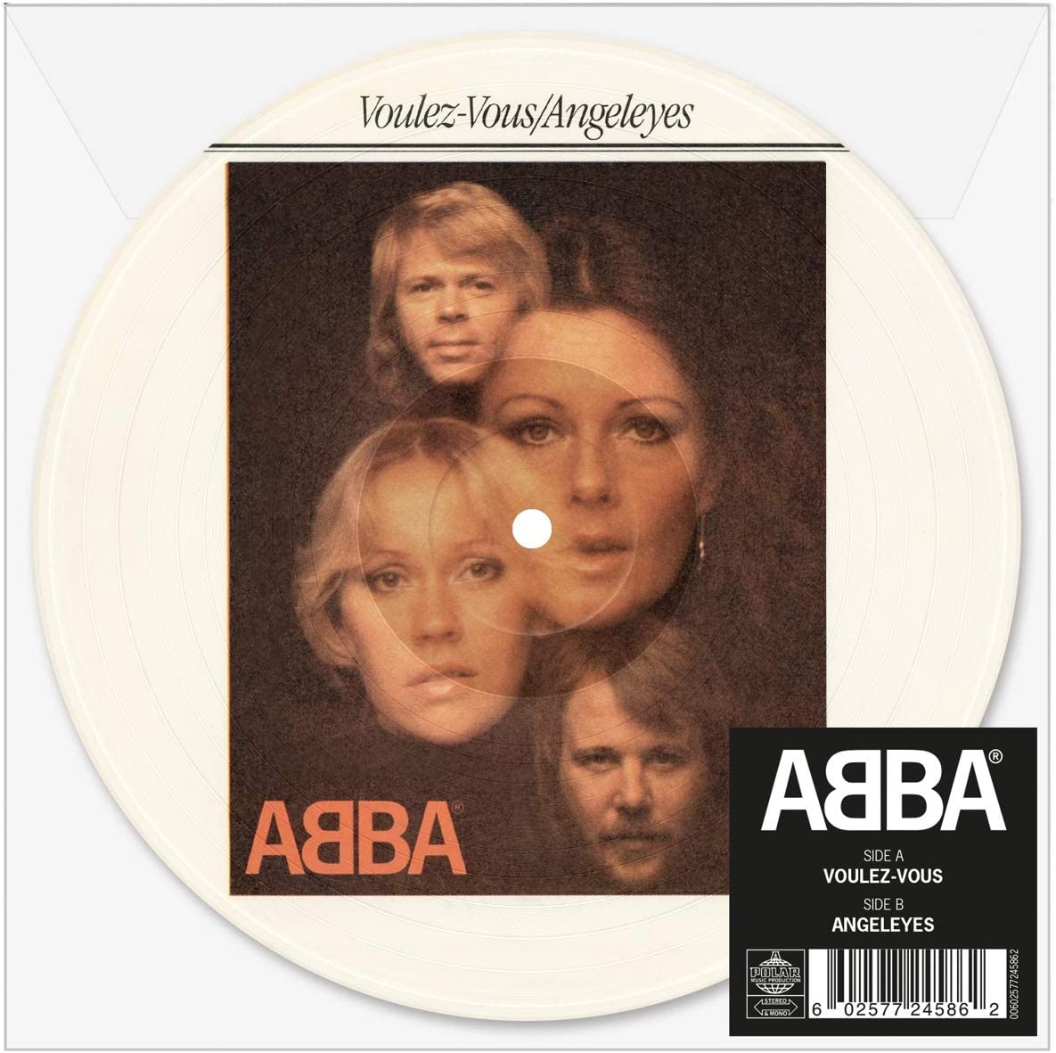 ABBA - Voulez-Vous / Angeleyes (7'' Picture Single)(45 RPM)