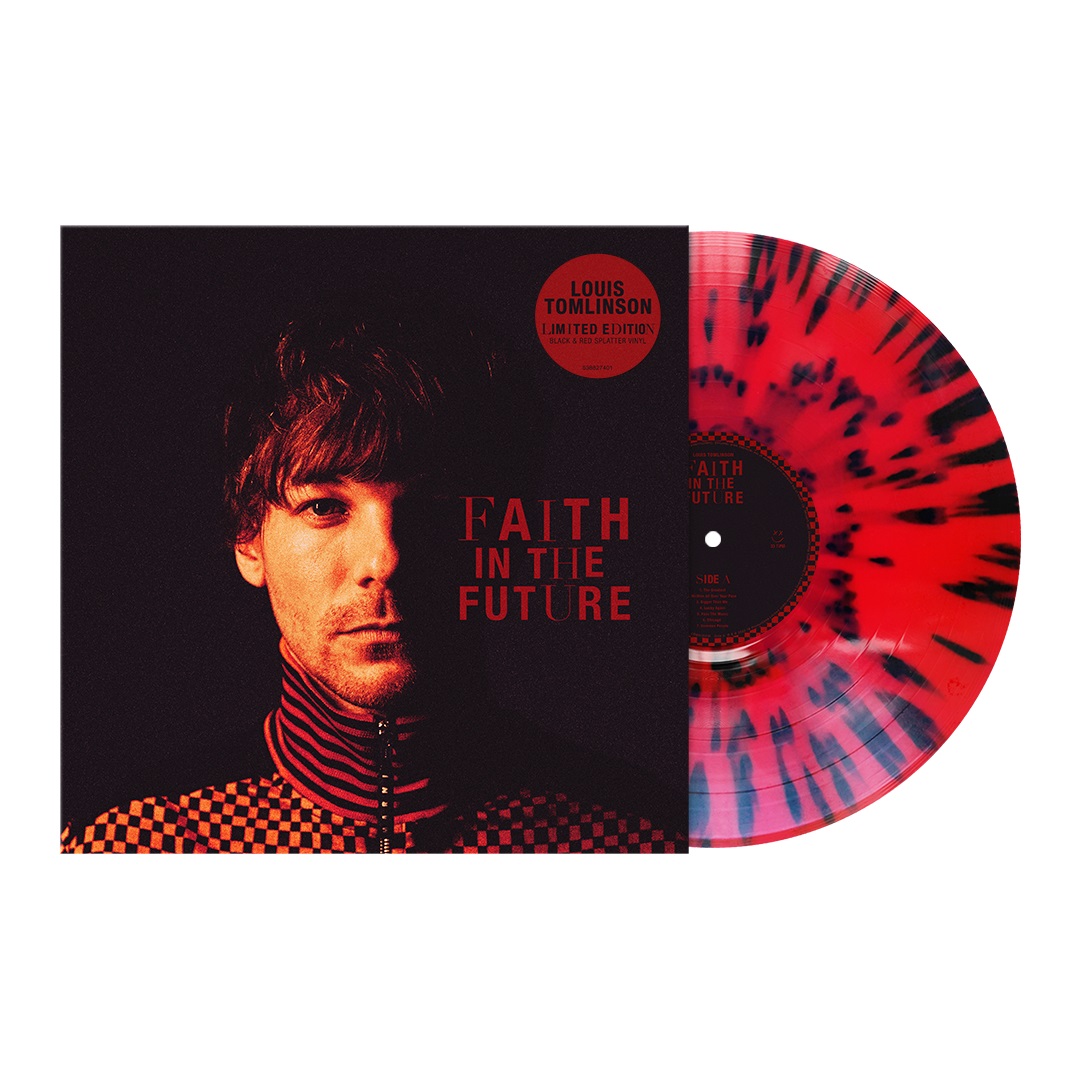 Louis Tomlinson - Faith In The Future (Indie Exclusive Limited Edition Black & Red Splatter Vinyl)