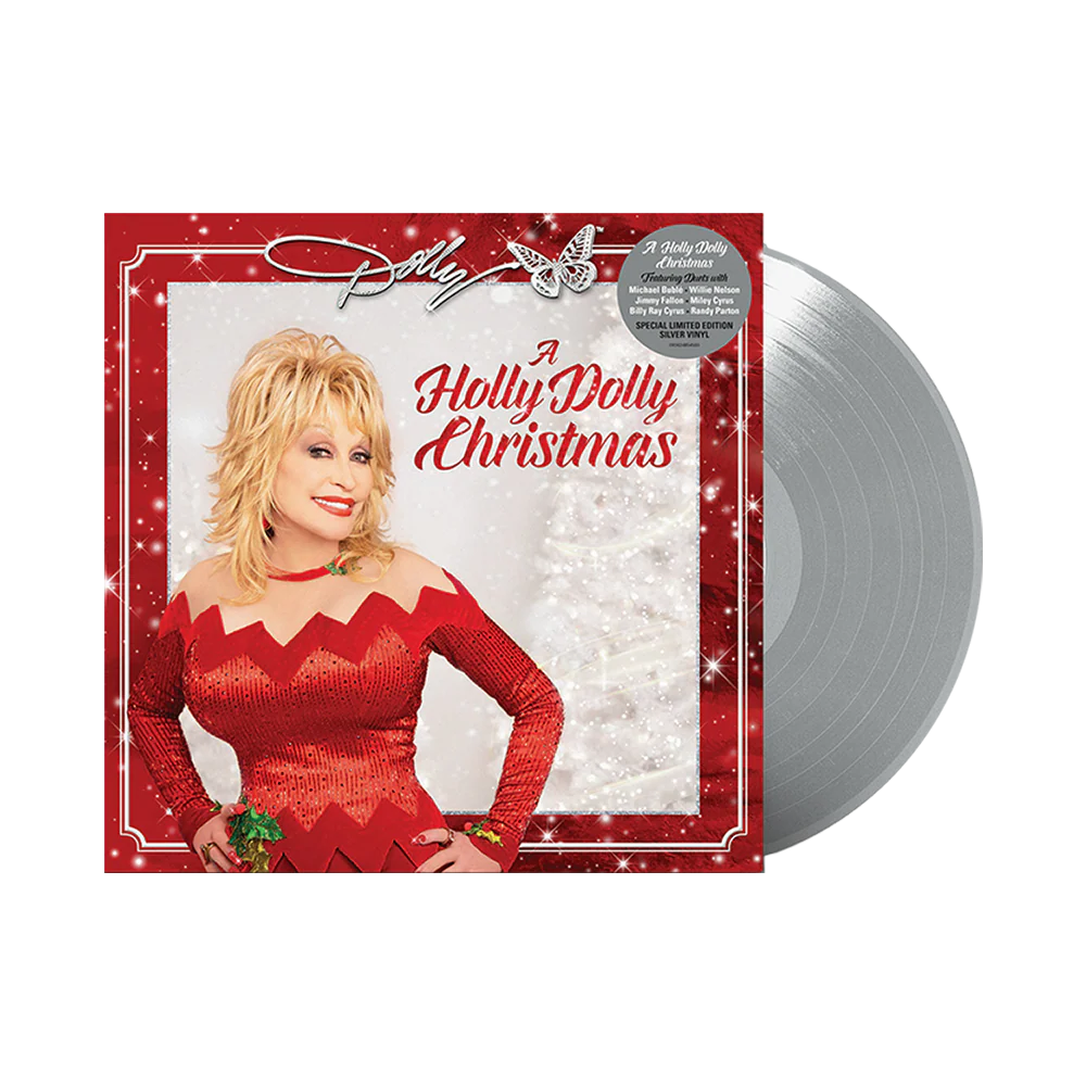 Dolly Parton - A Holly Dolly Christmas (Silver Vinyl)