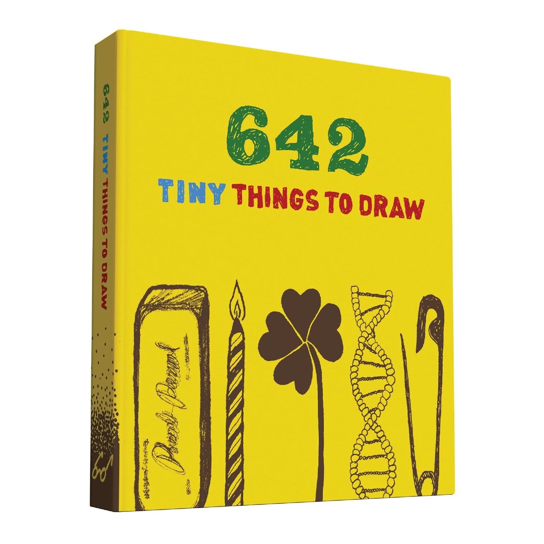 New Mags - Zīmējamā grāmata "642 Tiny Things to Draw"