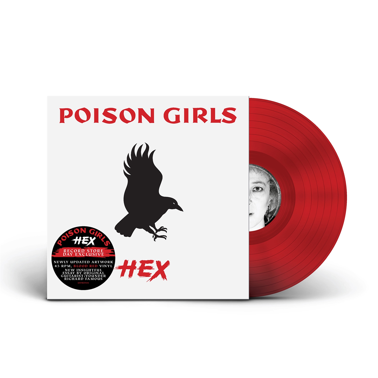 Poison Girls - Hex (Blood Red Vinyl) (RSD 2023)