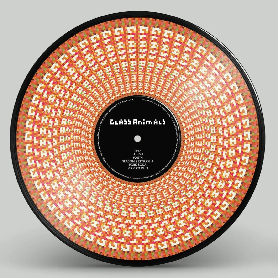 Glass Animals - How To Be A Human Being (RSD Indie Exclusive Limited Edition Zoetrope Picture Vinyl)