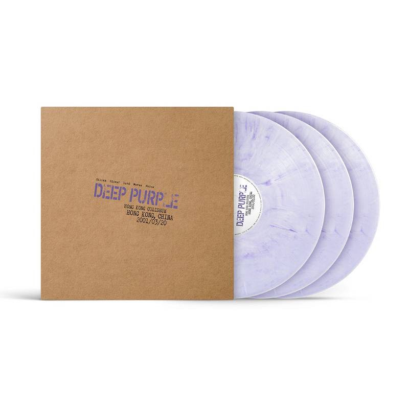 Deep Purple - Live In Hong Kong (3 LP)(Purple Marbled Vinyl)