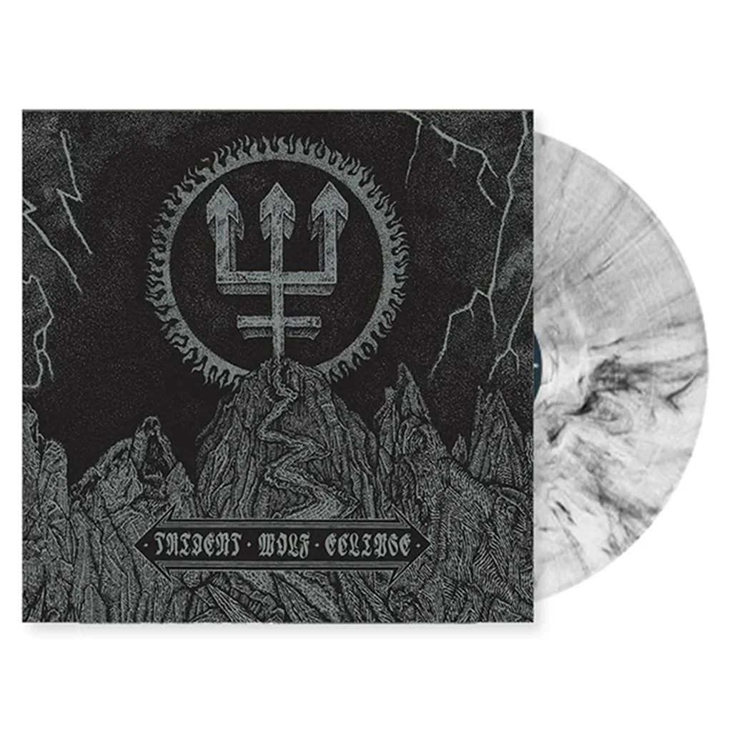 Watain - Trident Wolf Eclipse (Silver & White Marbled Vinyl)
