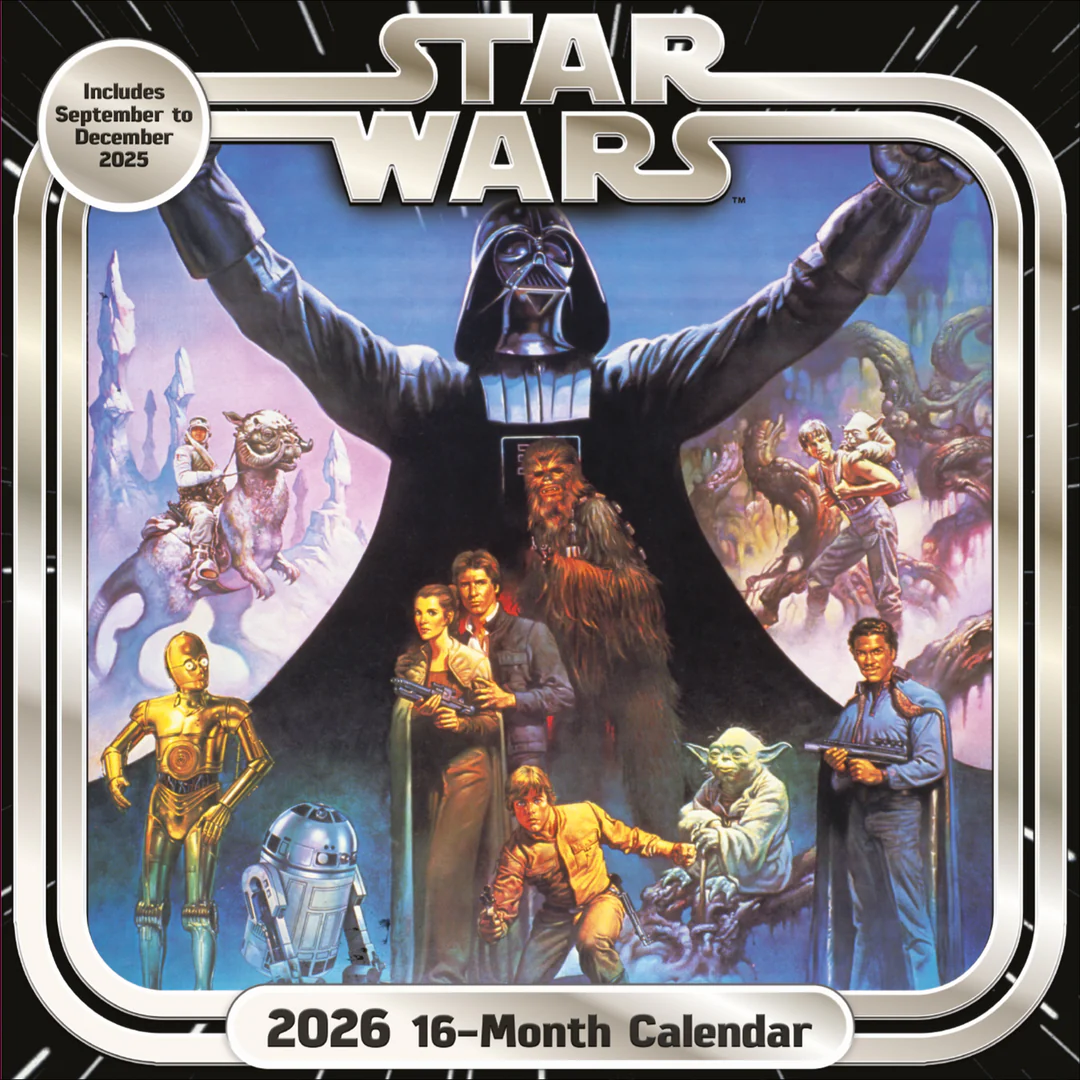 Star Wars - Calendar Star Wars 2026 (16 months)