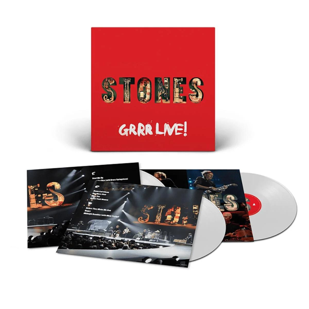 The Rolling Stones - Grrr Live! (White Vinyl)