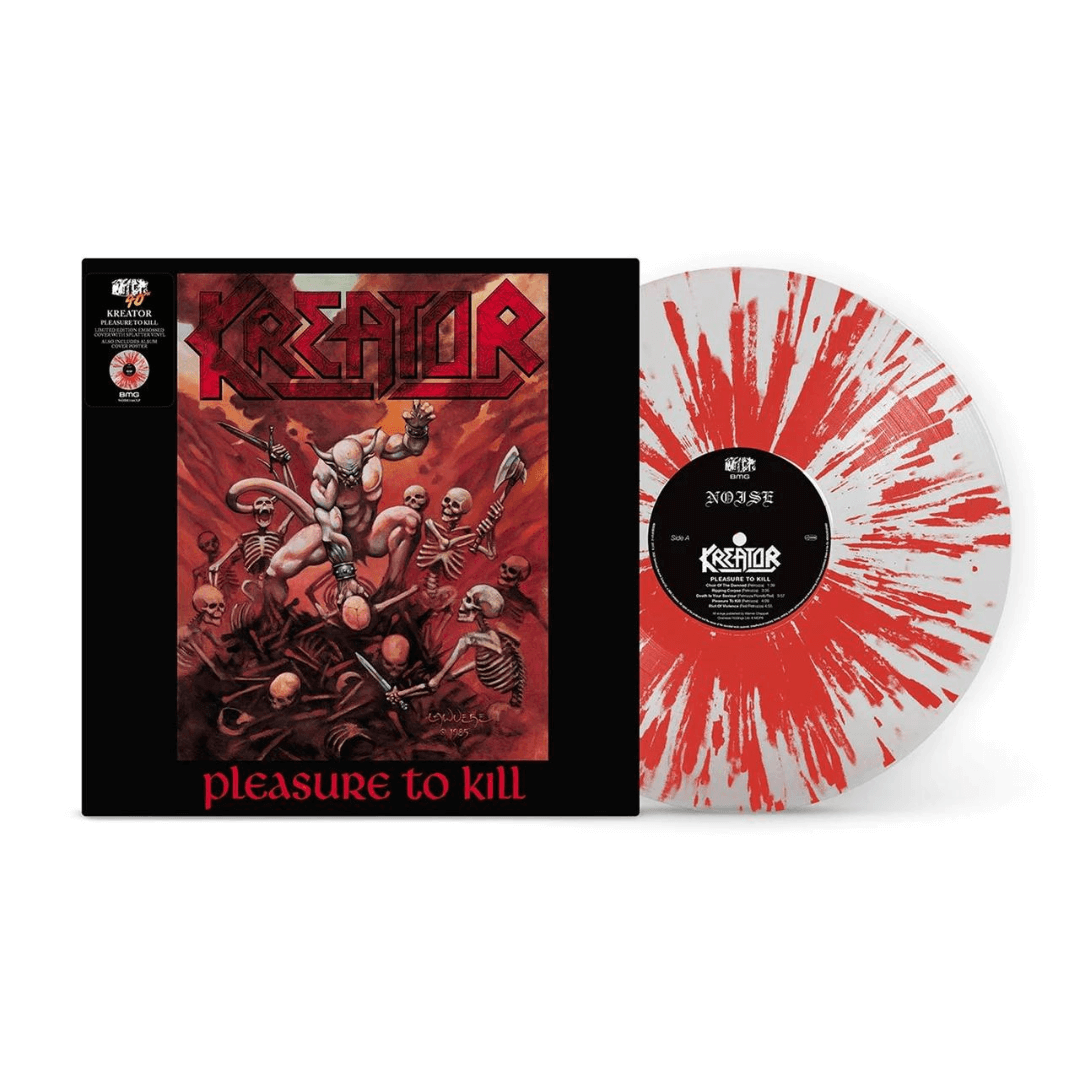 Kreator - Pleasure to Kill (Red Splatter Vinyl)