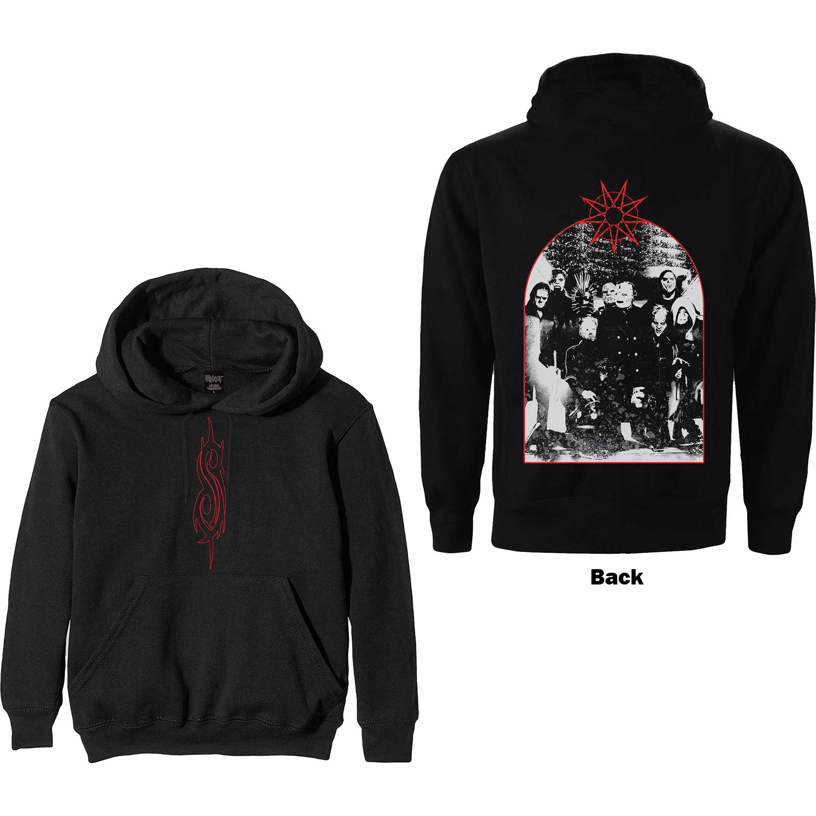 Slipknot - Arched Group Photo Hoodie