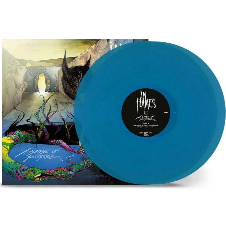 In Flames - A Sense Of Purpose The Mirror's Truth (15th Anniversary Transparent Ocean Blue Vinyl)