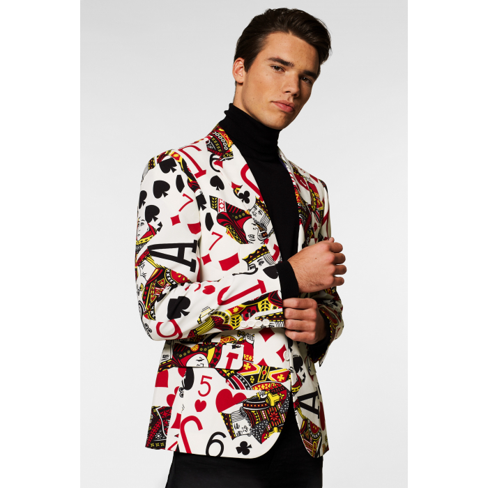 OppoSuits - King Of Clubs Blazer