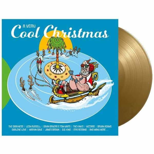Various - A Very Cool Christmas (Numbered Limited Edition Gold Double Vinyl)