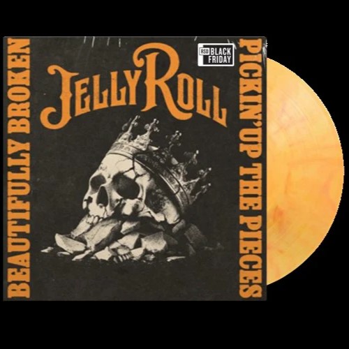 Jelly Roll - Beautifully Broken (Pickin' Up The Pieces) (Tequila Sunrise Vinyl) (RSD BF 2025)
