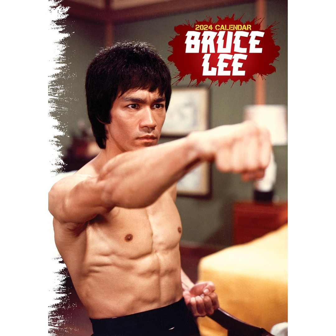 Bruce Lee - Kalendārs Bruce Lee 2024 (Unofficial)