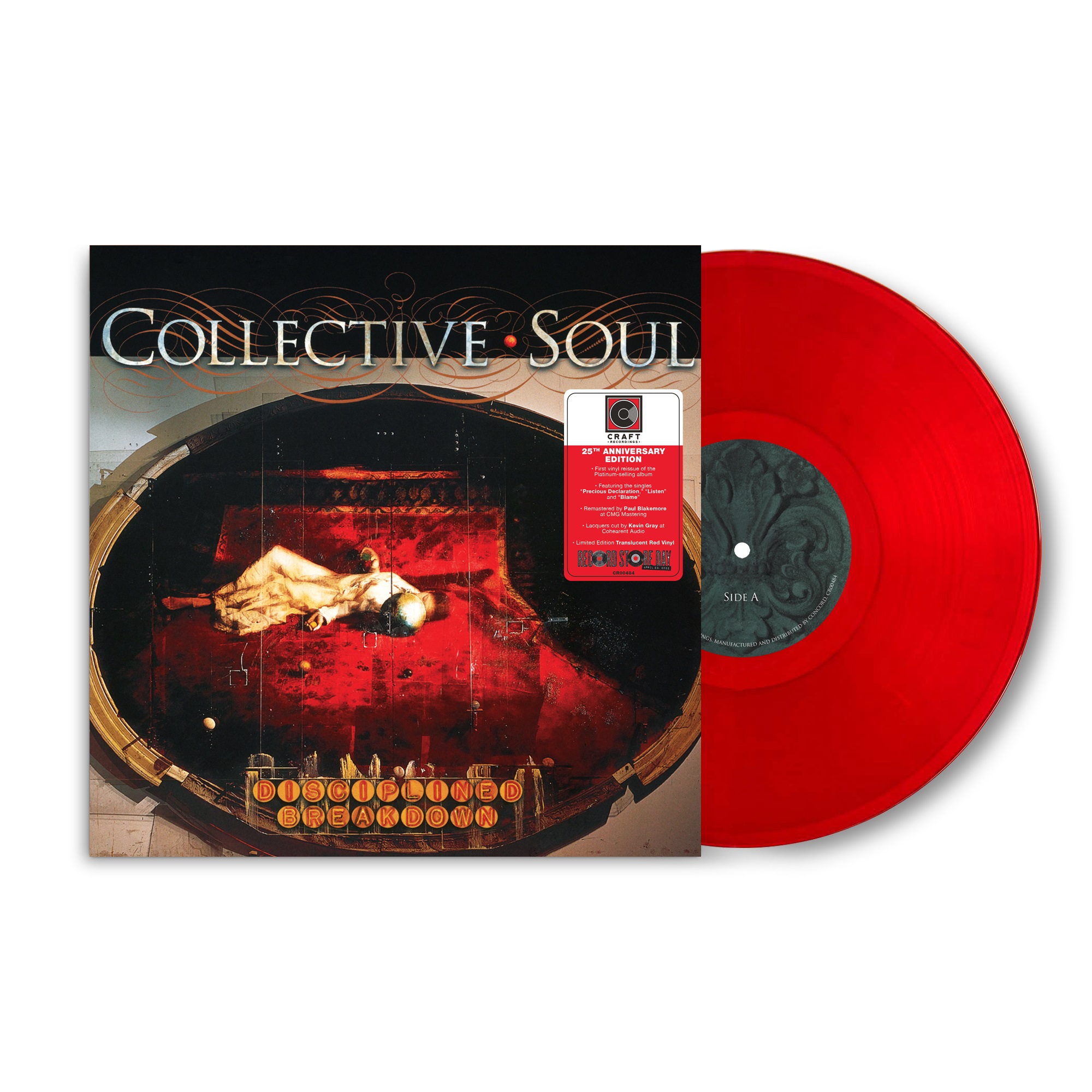 Collective Soul - Disciplined Breakdown (Red Vinyl)(RSD 2022)