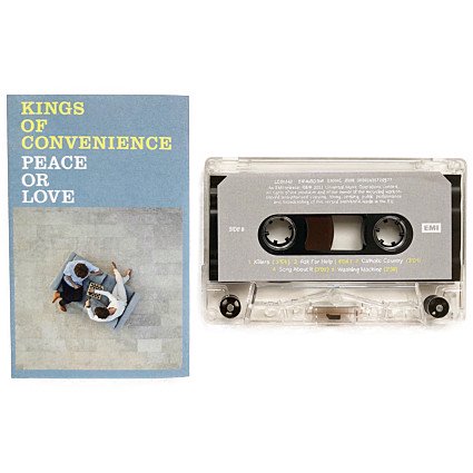 Kings of Convenience - Peace Or Love Cassette