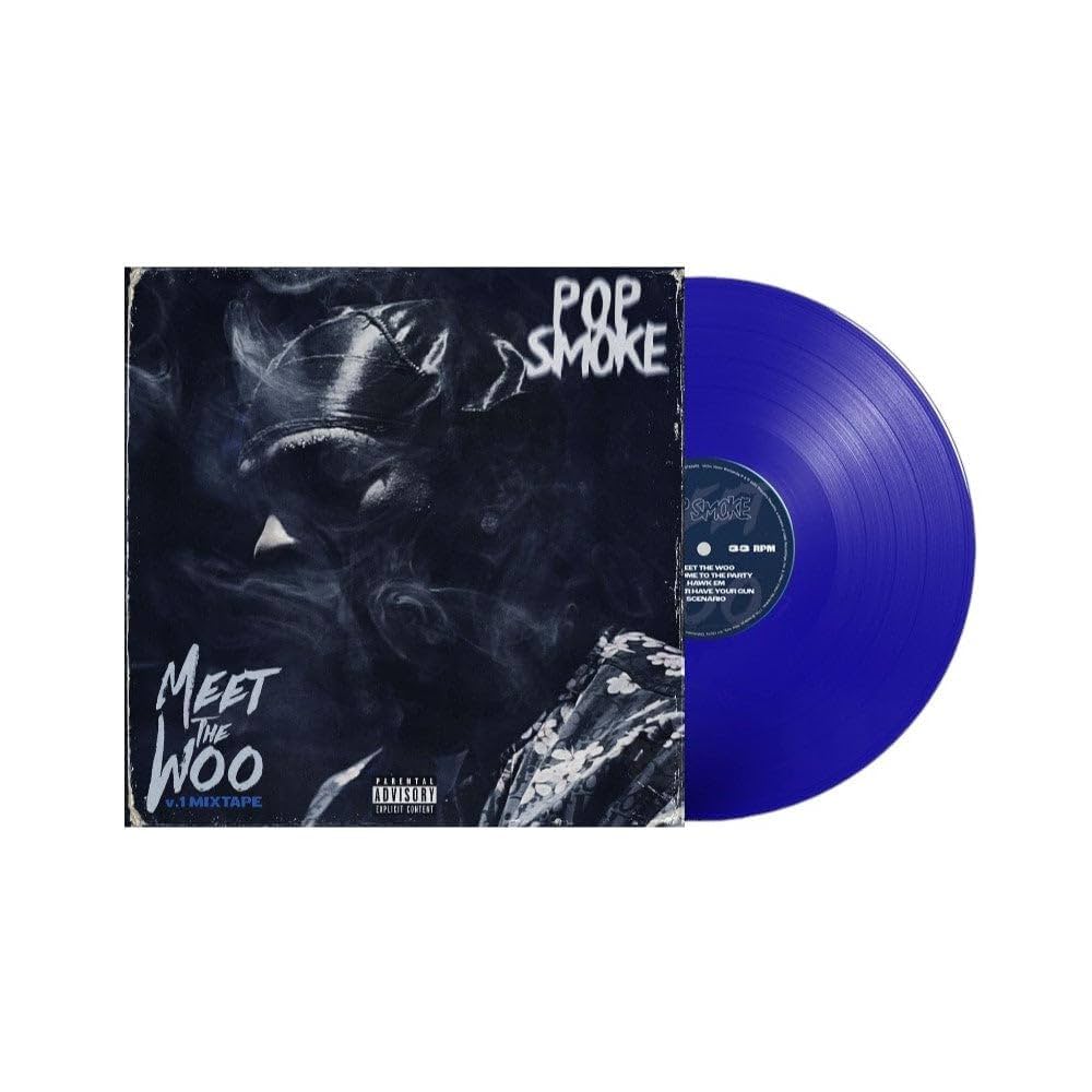 Pop Smoke - Meet The Woo V.1 Mixtape (Woo Blue Vinyl)