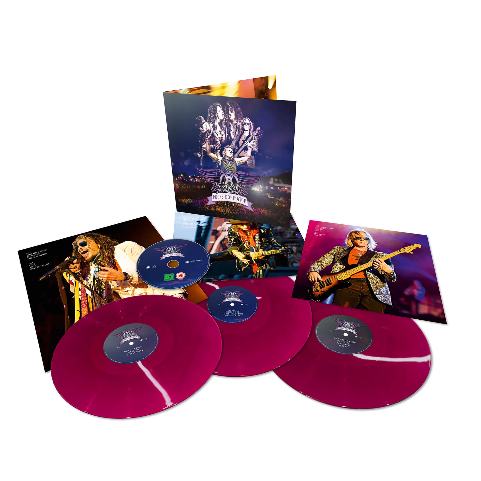 Aerosmith - Rocks Donington 2014 (Limited Edition Purple Vinyl) (3 LP+DVD)