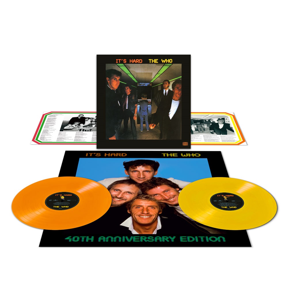 The Who - It's Hard (40th Anniversary Orange & Yellow Vinyl)(RSD 2022)