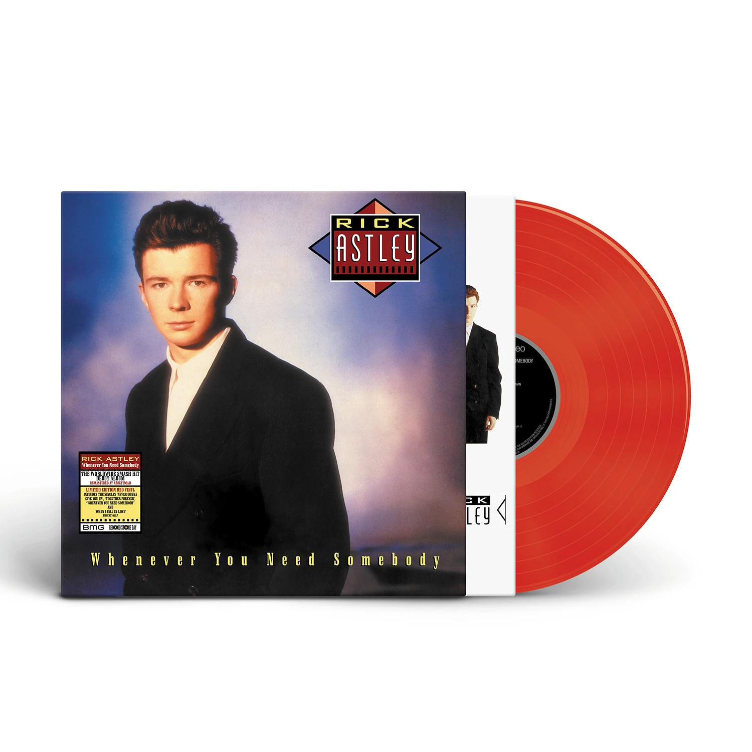 Rick Astley - Whenever You Need Somebody (Red Vinyl)(RSD 2022)