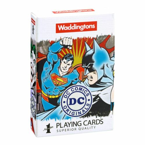 Waddingtons - Spēļu kārtis - DC Super Heroes Retro