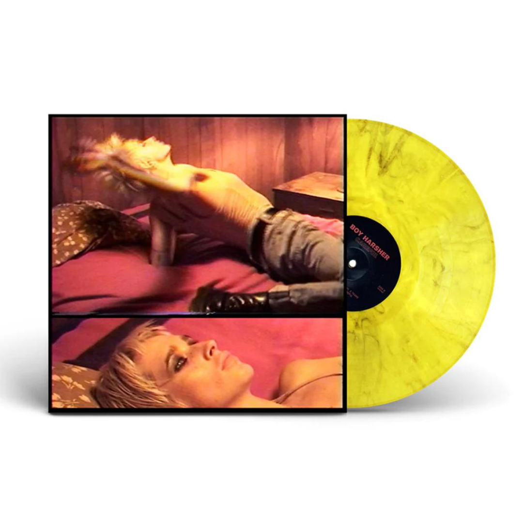 Boy Harsher - Careful (Solid Yellow Black Marble Vinyl)