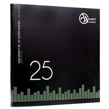 Audio Anatomy - Plašu ārējās aizsargkabatiņas (25 x 12'' inch) 80 mikroni