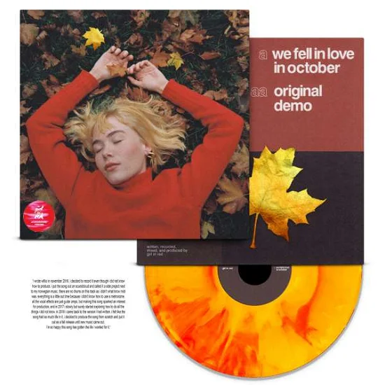 girl in red - We Fell In Love In October / Original Demo (Orange/Yellow/Brown 7