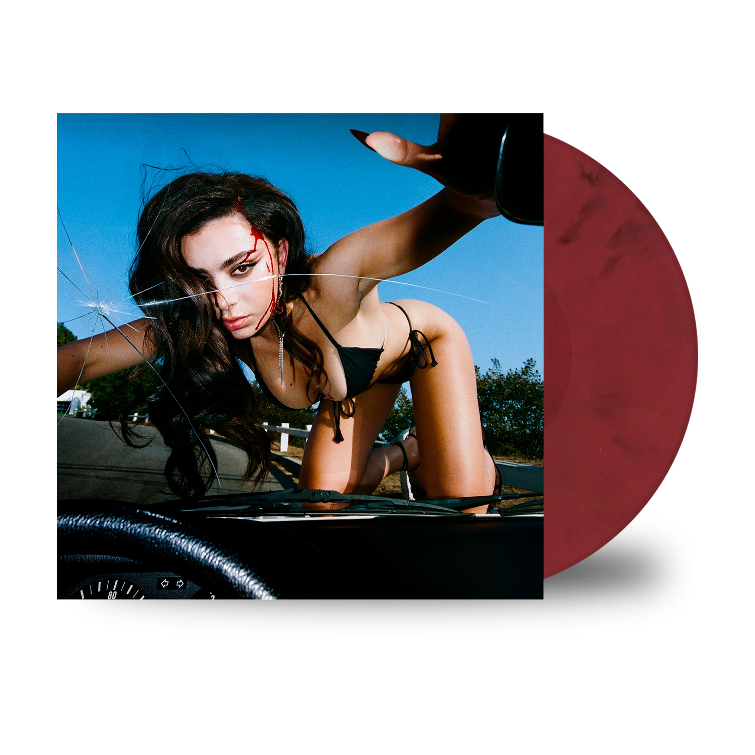 Charli XCX - Crash (Red Marble Vinyl)