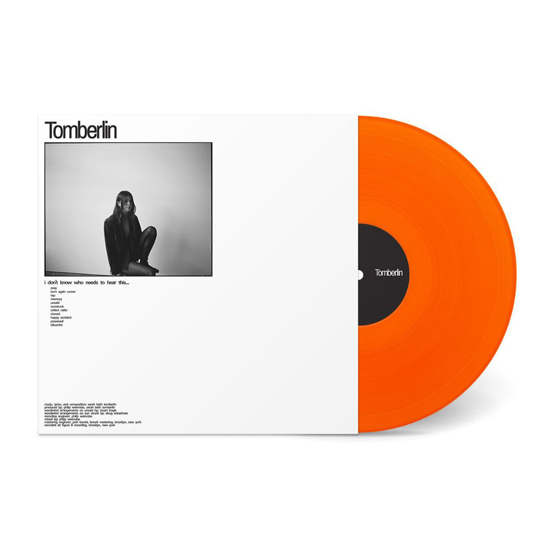 Tomberlin - I Don't Know Who Needs To Hear This... (Orange Vinyl)