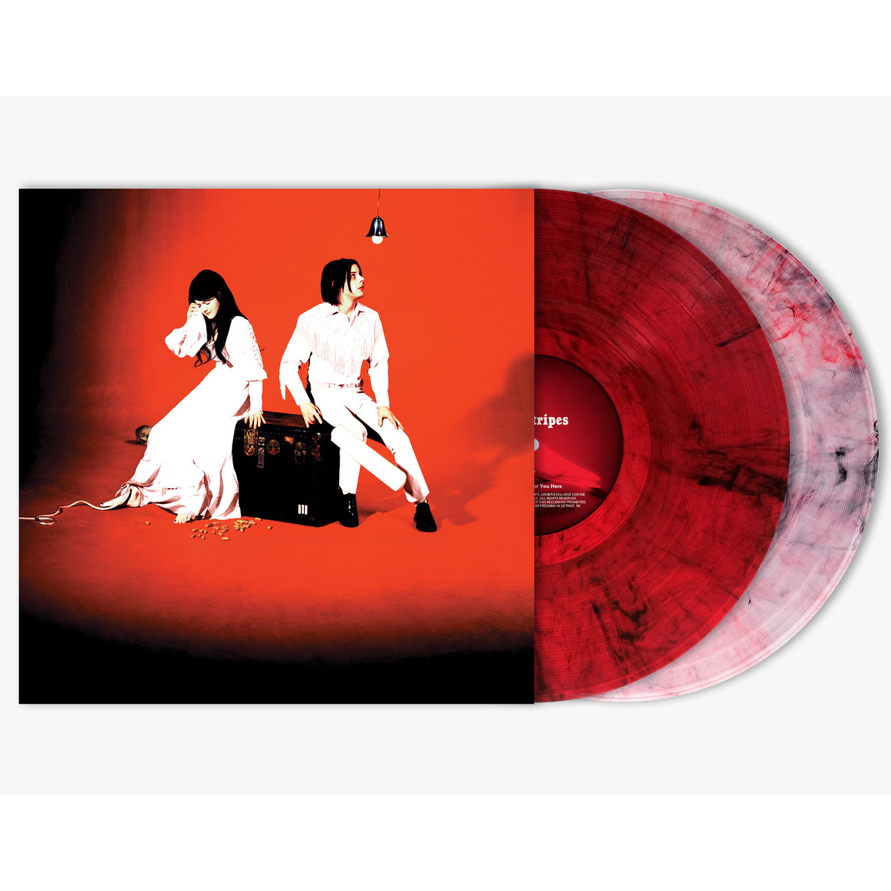 The White Stripes - Elephant (20th Anniversary Edition) (Red w/ Black Smoke & Clear w/ Red & Black Smoke Vinyl)