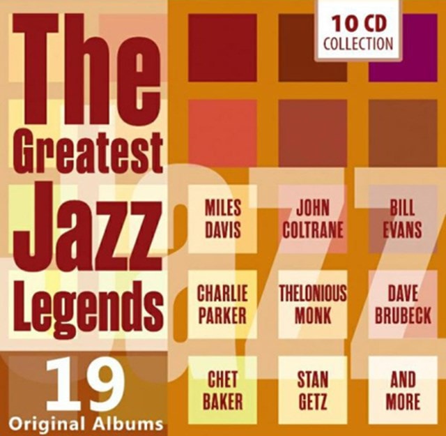 Various - The Greatest Jazz Legends (10 CD)