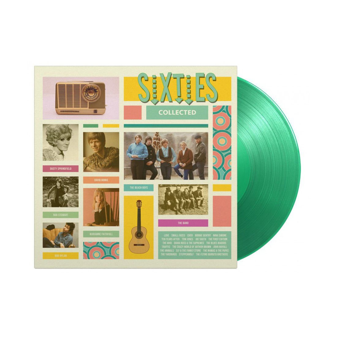 Various - Sixties Collected (Transparent Green Vinyl)