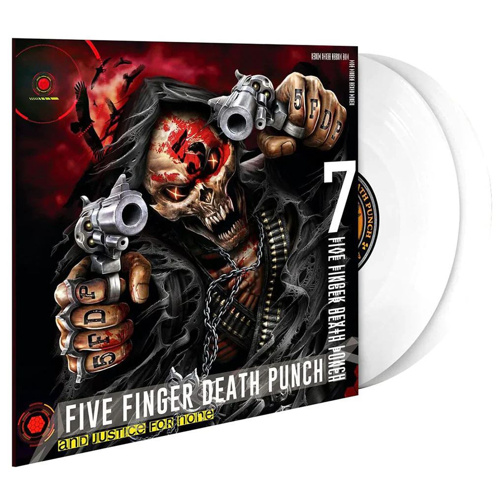 Five Finger Death Punch - And Justice For None (Deluxe Edition White Vinyl)
