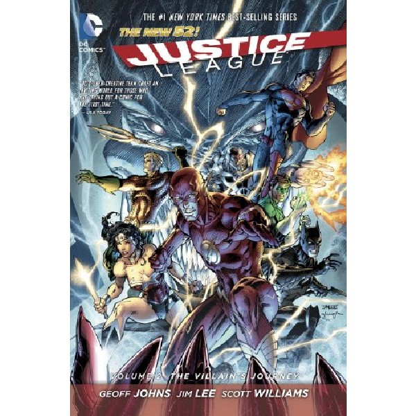 DC Comics - Grafiskā Novele - Justice League Vol. 2: The Villain's Journey HC (The New 52)