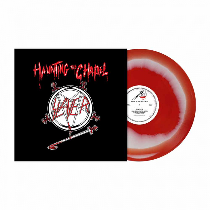 Slayer - Haunting The Chapel (Red/White Melt Vinyl)(45 RPM)
