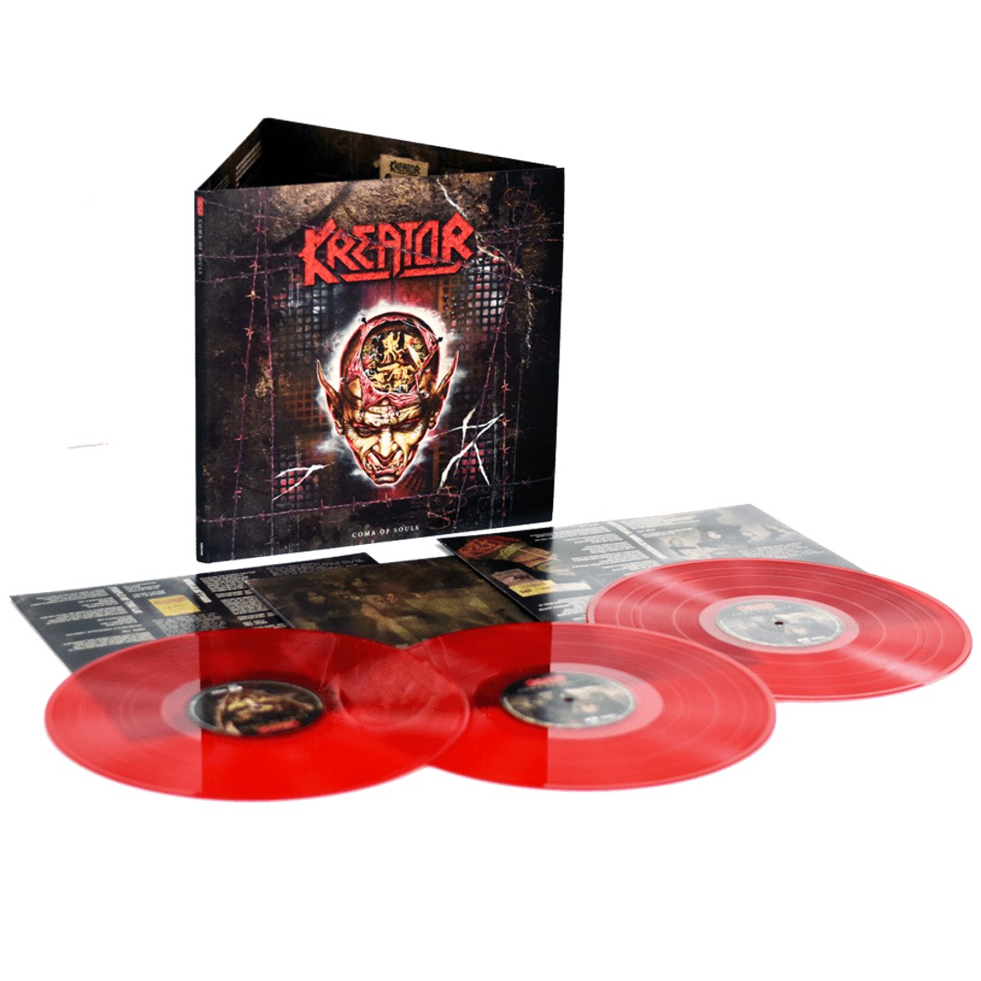 Kreator - Coma Of Souls (Red Transparent Vinyl)(3 LP)