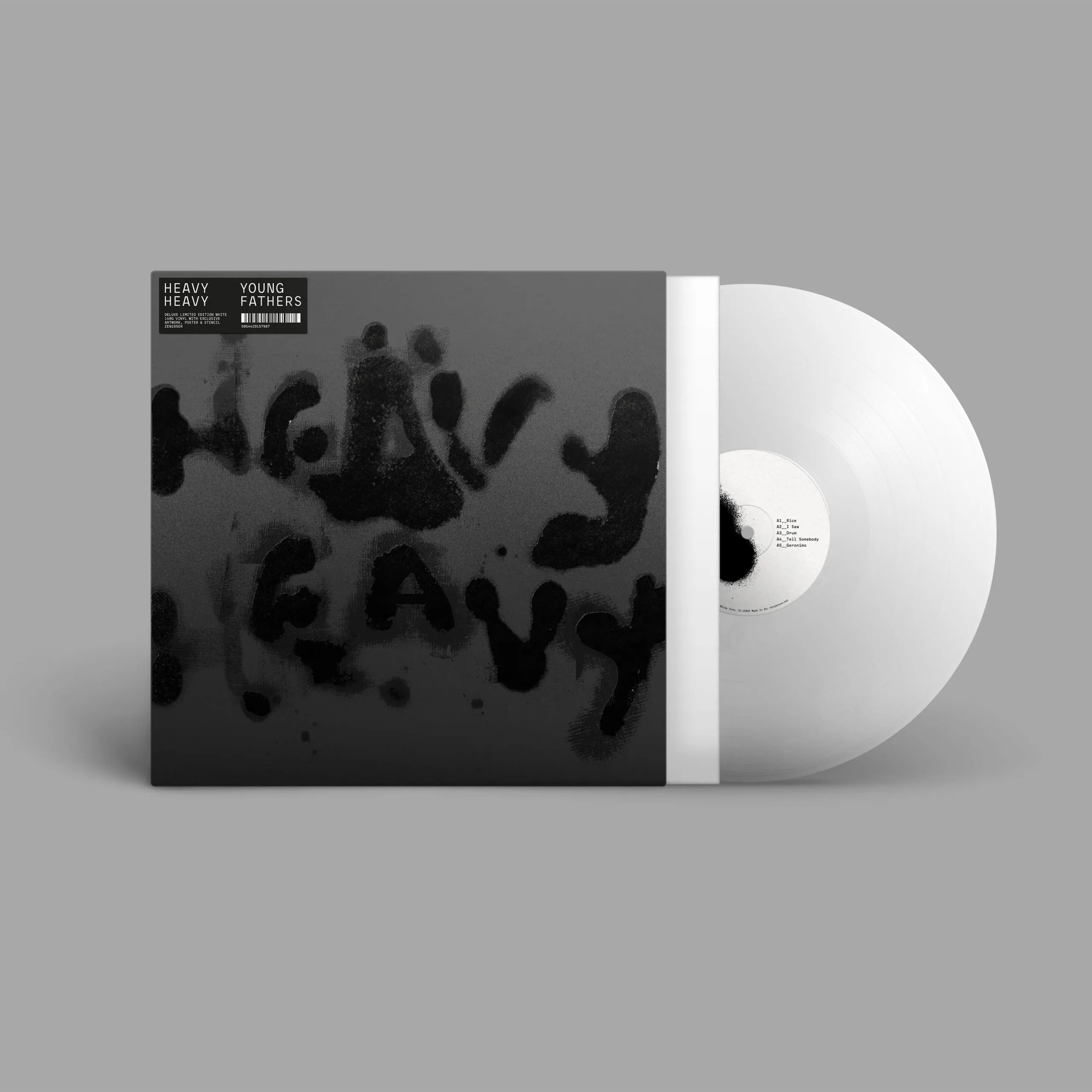 Young Fathers - Heavy Heavy (Deluxe White Vinyl)