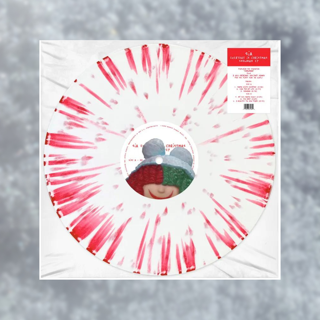 Sia - Everyday Is Christmas (Snowman EP) (White & Red Splatter Vinyl)(RSD BF 2023)