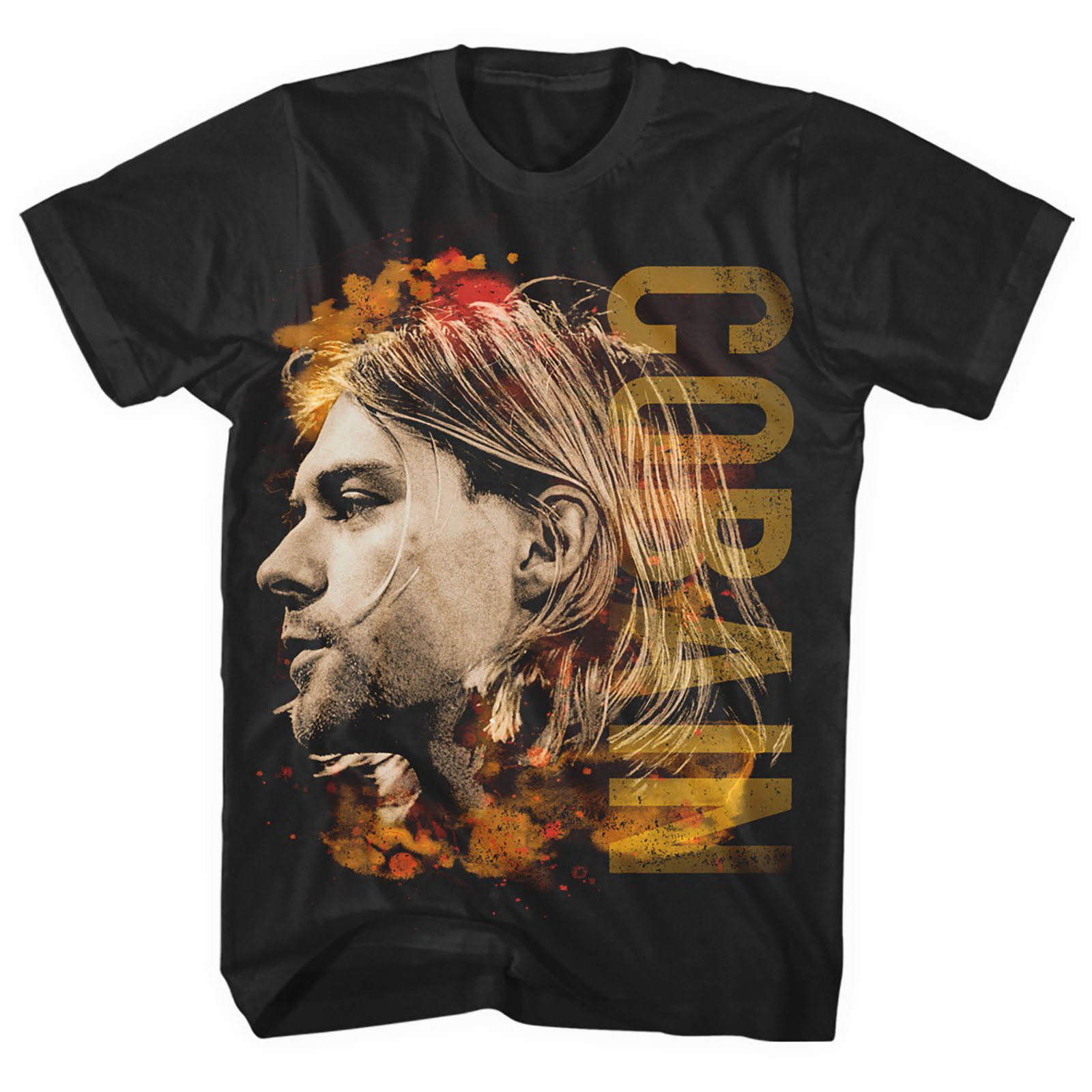 Kurt Cobain - Coloured Side View