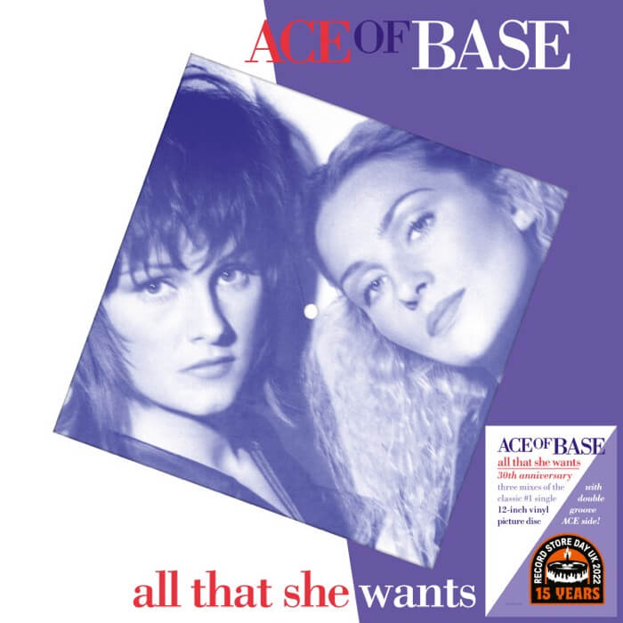 Ace of Base - All That She Wants (RSD 2022)(30th Anniversary Picture Vinyl)