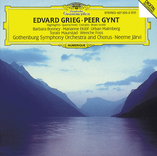Edvard Grieg - Peer Gynt- Highlights (Gothenburg Symphony Orchestra, Neeme Järvi)