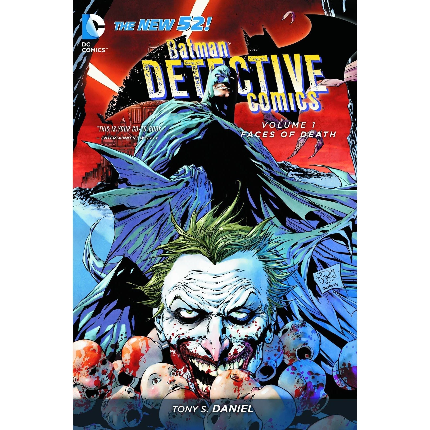 DC Comics - Grafiskā Novele - Batman: Detective Comics Vol. 1: Faces of Death (The New 52)