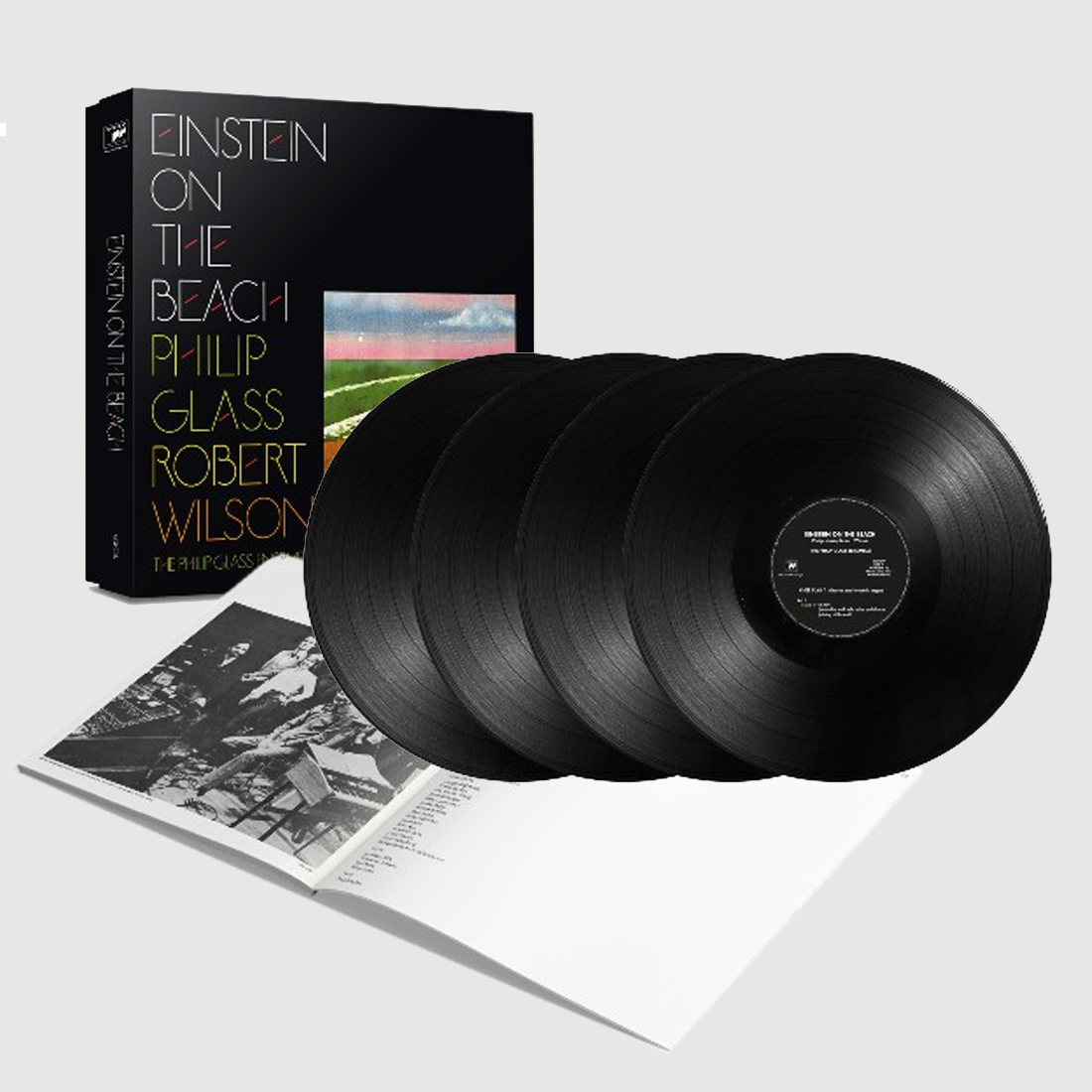 Philip Glass & Robert Wilson - Einstein On The Beach (4 LP) ( Limited Edition)