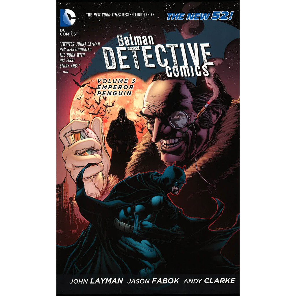 DC Comics - Grafiskā Novele - Batman : Detective Comics Vol. 3 Emperor Penguin