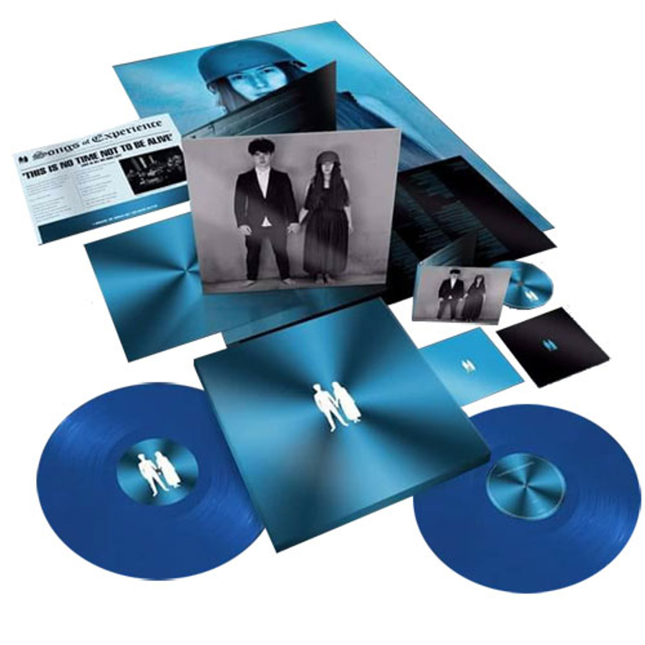 U2 - Songs Of Experience (Deluxe Cyan Blue Translucent Double Vinyl + CD)