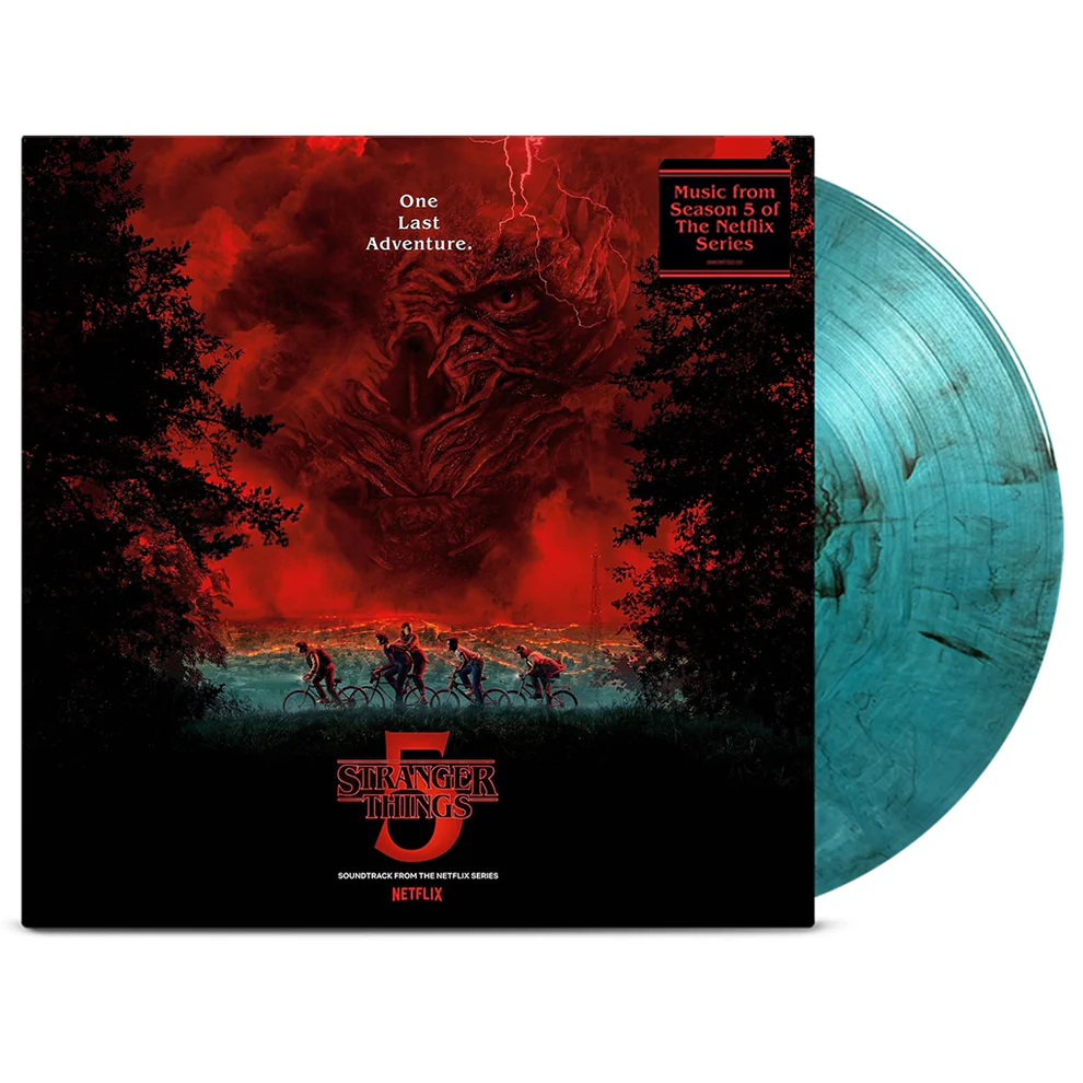 Various - OST "Stranger Things 5" (Sea Blue Marble Vinyl)