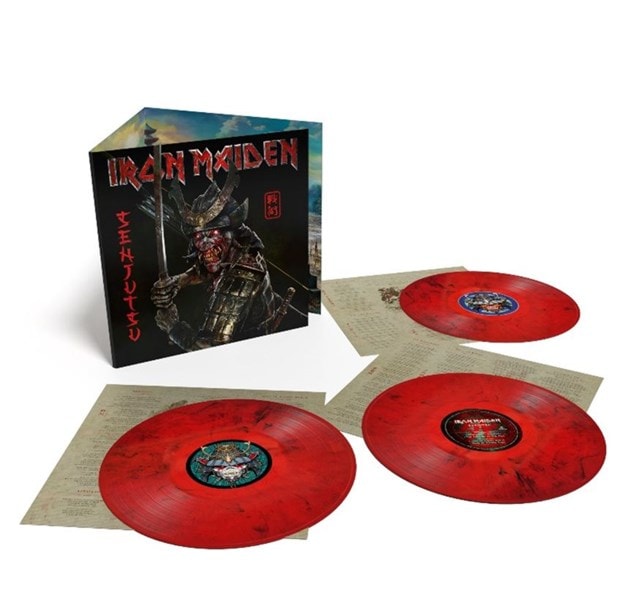 Iron Maiden - Senjutsu (3LP) (Red Black Marble Vinyl)