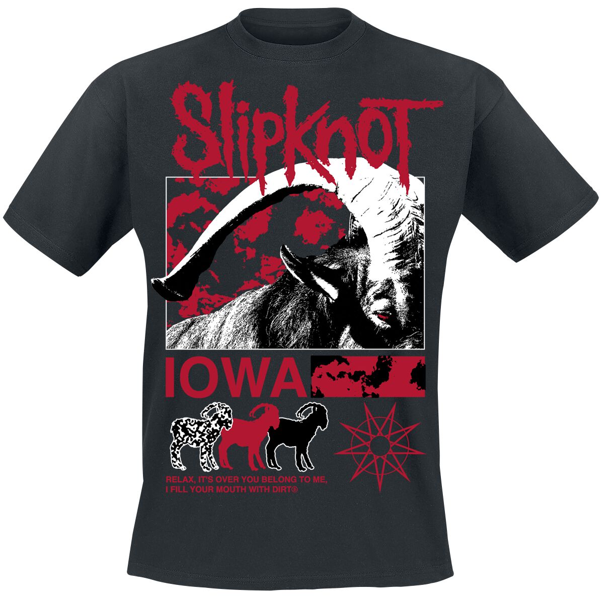 Slipknot - T-Shirt Iowa Goat